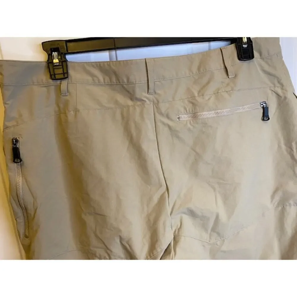 Rohan‎ Mens Pants Size 40 Tan Zipper Pockets Hiking